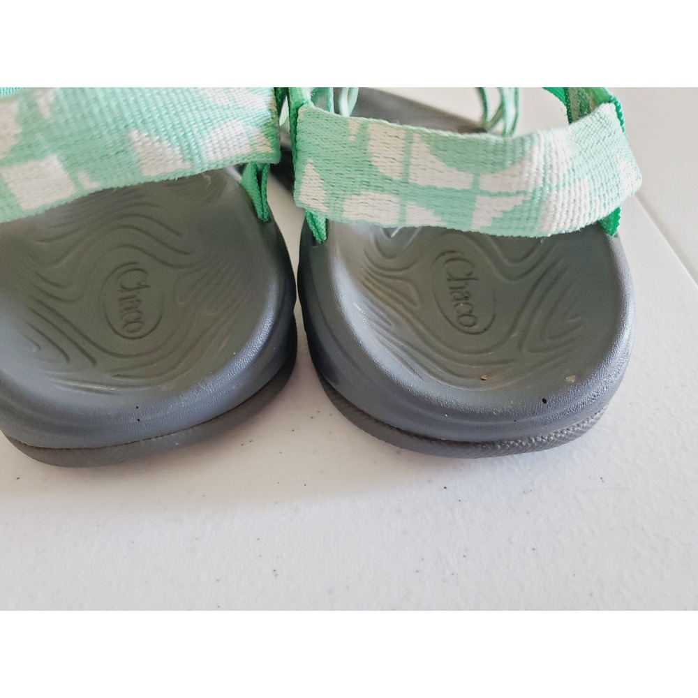 Chaco Womens Z Cloud 2 Mint Green Strappy Toe Loop Hiking Sandals Size 7 J107070 - Picture 5 of 10